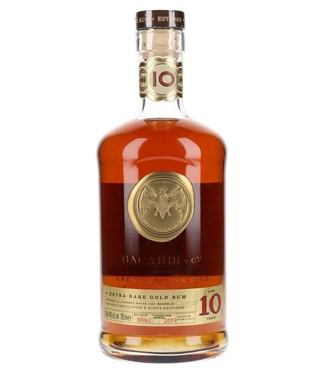 Bacardi Gran Reserva Diez 0,70 ltr 40%