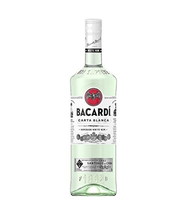 Bacardi Carta Blanca 1,00 ltr 37,5%