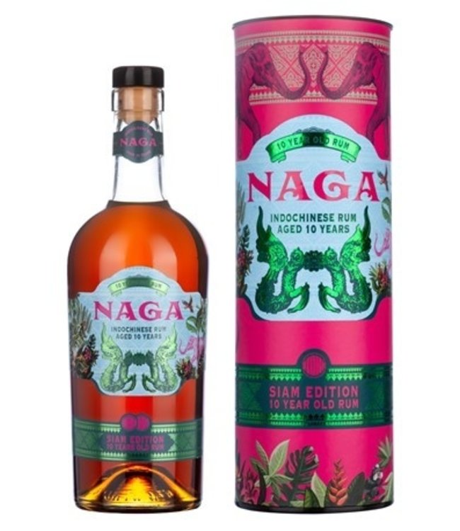 Naga 10 Years Old Indochinese Rum Siam Edition 0,70 ltr 40%