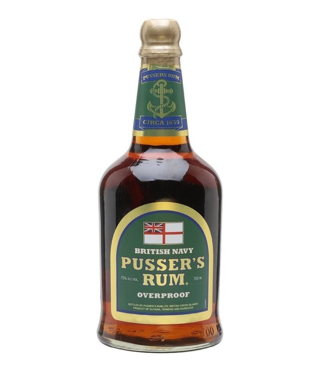 Pusser's Overproof Rum 0,70 ltr 75%