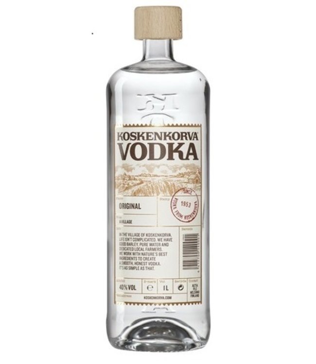 Koskenkorva Vodka 1,00 ltr 40%