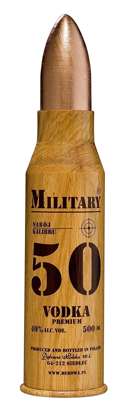 Debowa Military Vodka 0,50 ltr 40%