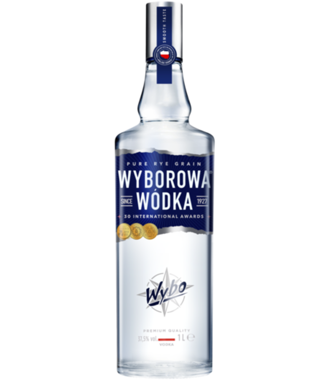 Wyborowa 1,00 ltr 37,5%