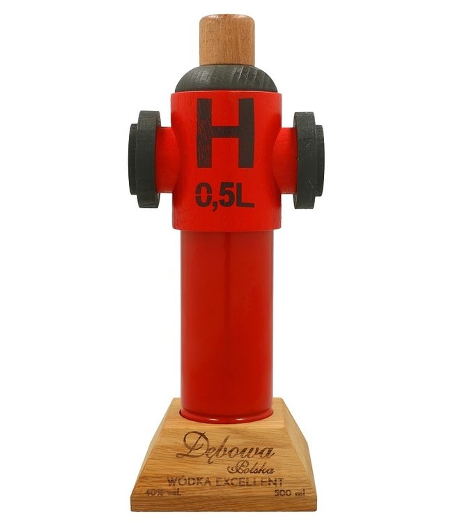 Debowa Hydrant Vodka - Brandkraan 0,50 ltr 40%