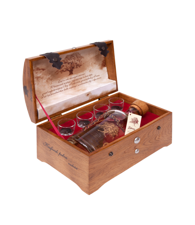 Debowa Oak Vodka Schatkist 0,70 ltr 40%