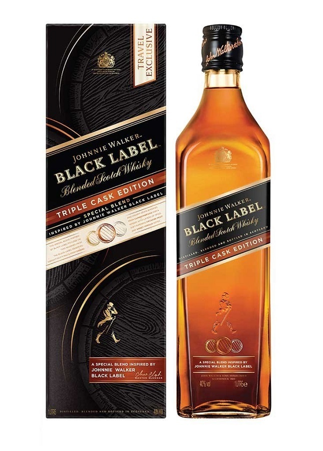 Johnnie Walker Black Triple Cask 1,00 ltr 40% 42.66