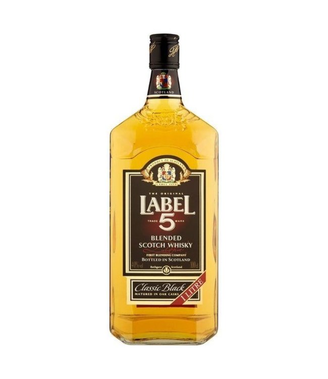 Label 5 1,00 ltr 40%