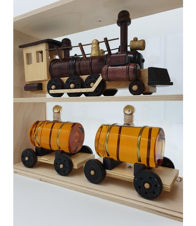Trein Met 2 Wagons Met Whisky 0,40 ltr 40%