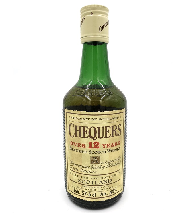 Chequers Over 12 Years Old 0,375 ltr 40%