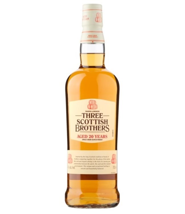 Three Scottish Brothers Single Grain 20 Years Old 0,70 ltr 40% ...