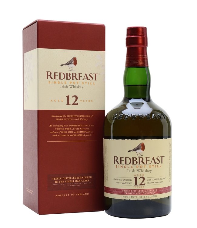 Redbreast 12 Years Old 0,70 ltr 40%