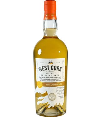 West Cork West Cork Single Malt Rum Cask Finish 0,70 ltr 43%