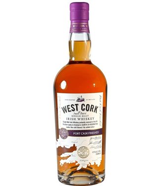 West Cork West Cork Single Malt Port Cask Finish 0,70 ltr 43%