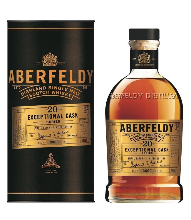 Aberfeldy 20 Years Old Exceptional Cask Series 0,70 ltr 40%
