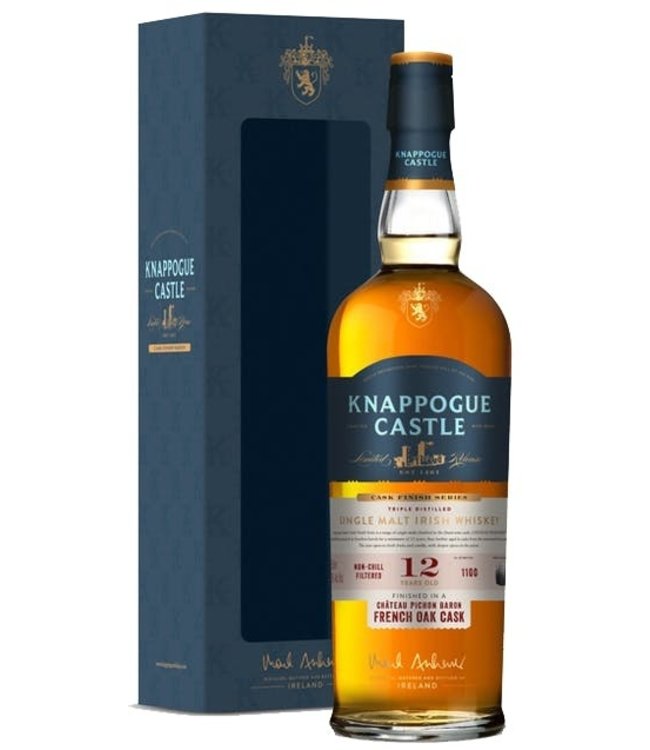 Knappogue Castle 12 Years Old Pichon Baron Cask 0,70 ltr 46%