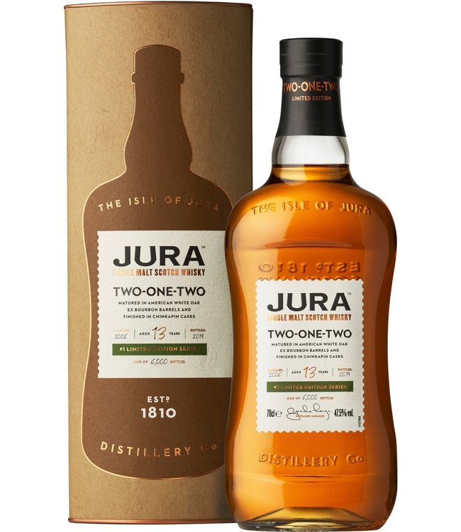 Isle Of Jura 13 Years Old Two One Two 0,70 ltr 47,5%