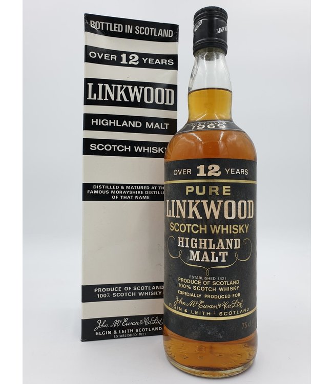 Linkwood 1969 Over 12 Years Old 0,75 ltr 43%
