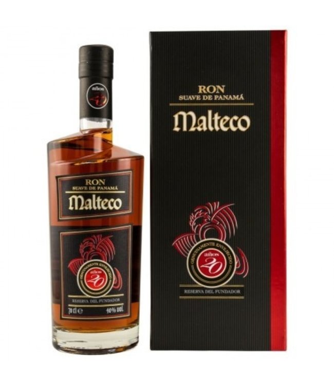 Malteco 20 Years Old 0,70 ltr 40%.