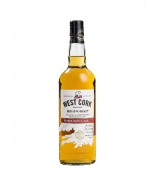 West Cork Classic Blend Bourbon Cask Irish Whiskey 0,70 ltr 40%