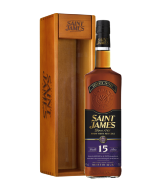 Saint James Saint James 15 Years Old 0,70 ltr 43%