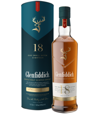 Glenfiddich Glenfiddich 18 Years Old 0,70 ltr 40%