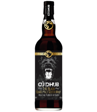 Cu Dhub Cu Dhub The Black Blended Malt 0,70 ltr 43%