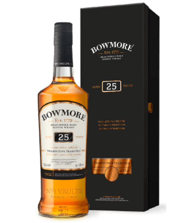 Bowmore 25 Years Old 0,70 ltr 43%
