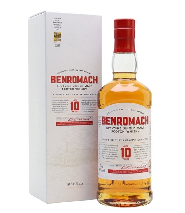 Benromach 10 Years Old 0,70 ltr 43%
