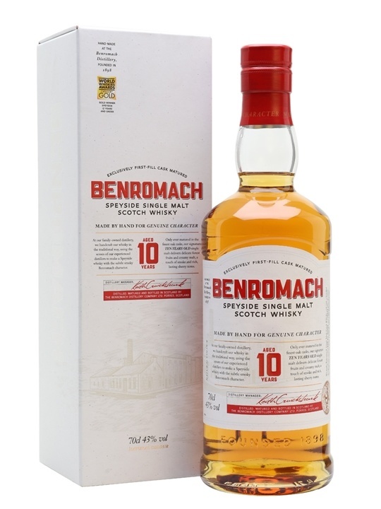 Benromach 10 Years Old 0,70 ltr 43%
