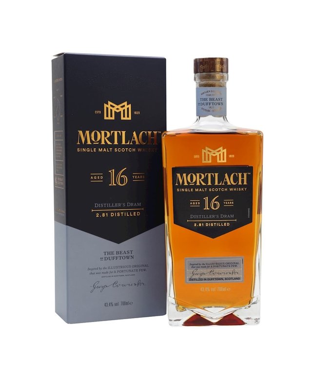 Mortlach 16 Years Old 0,70 ltr 43,4%