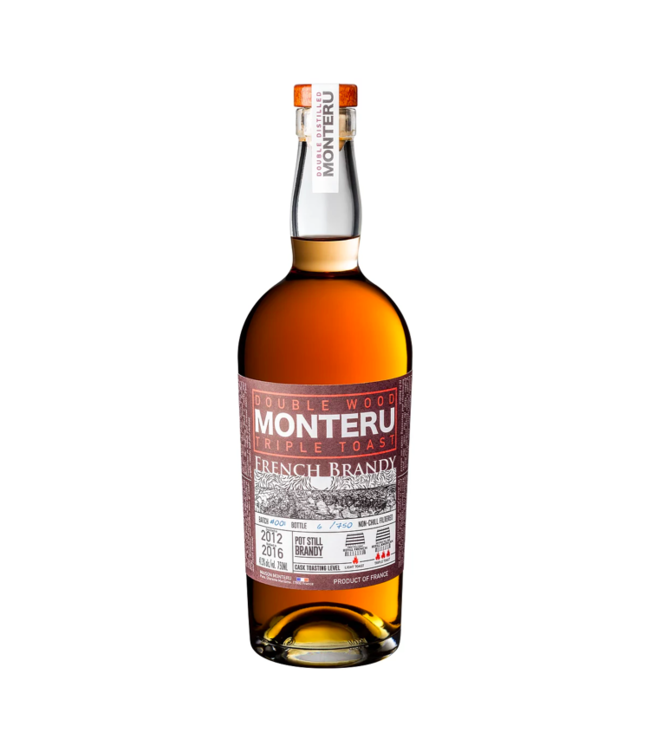 Brandy Monteru Triple Toast 0,70 ltr 42,7%