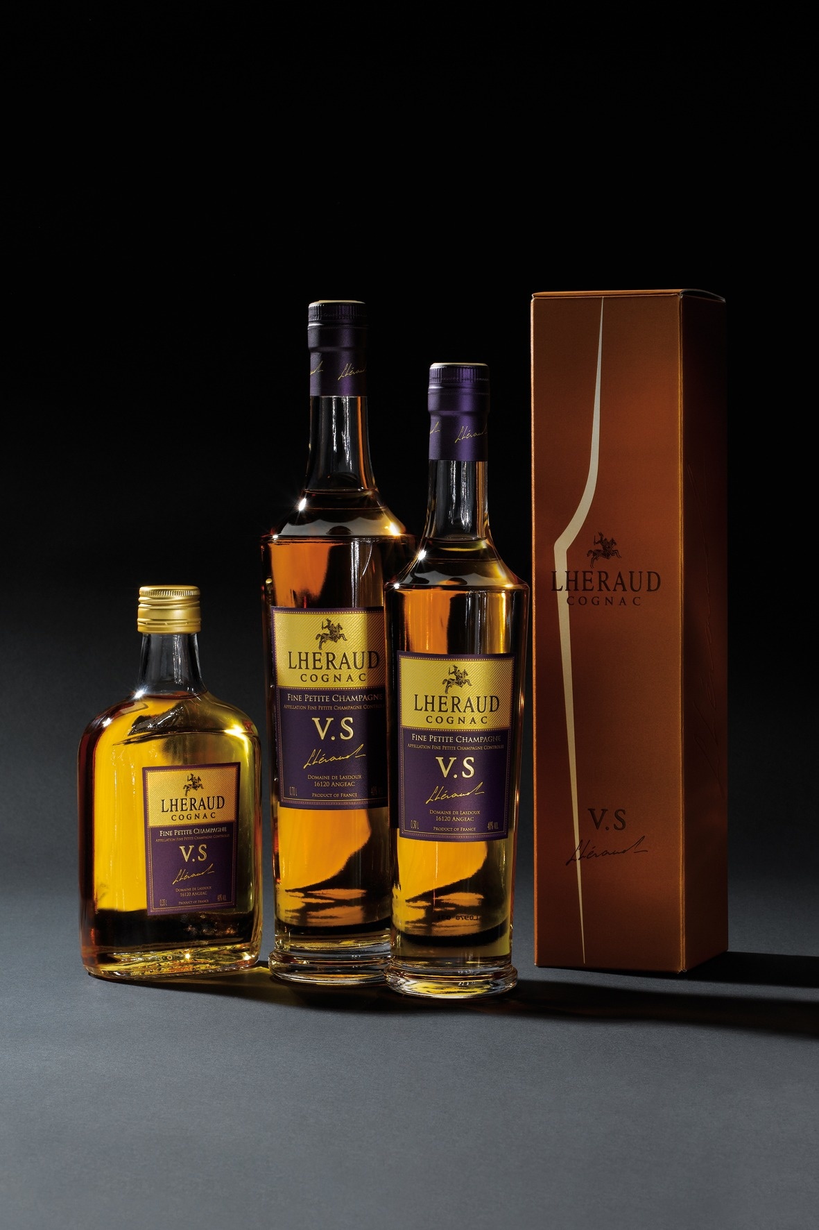 Cognac Lheraud VS 0,35 ltr 40%