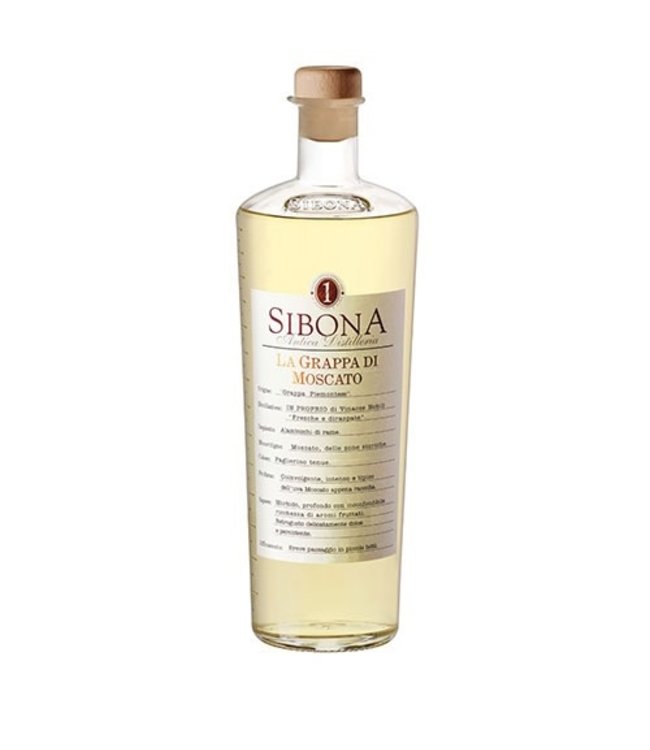 Grappa Sibona Moscato Magnum 1,50 ltr 42%