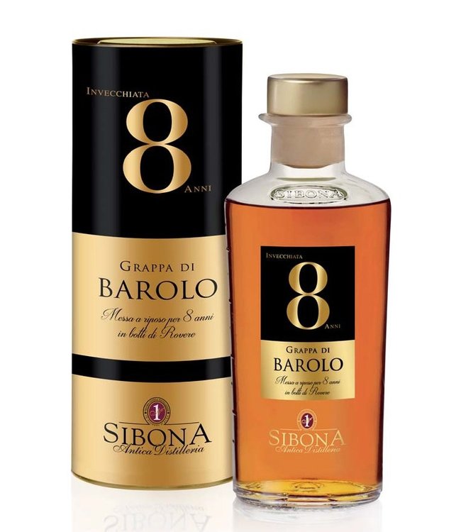 Grappa Sibona Barolo Aged 8 Years Old 0,50 ltr 44%