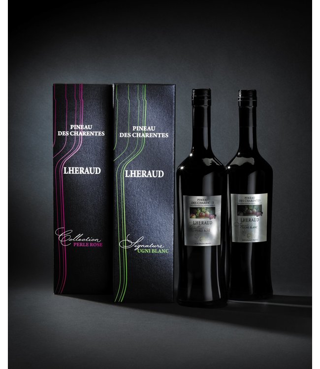 Pineau des Charentes Lheraud Perle Rose 0,75 ltr 18%