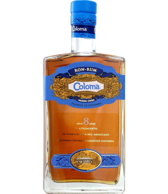 Rum Coloma 8 Years Old 0,70 ltr 40%
