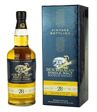 Caperdonich Whisky Dun Bheagan Caperdonich 28 Years Old 0,70 ltr 48%