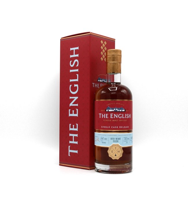 Whisky The English Red Range 0,70 ltr 56,8%