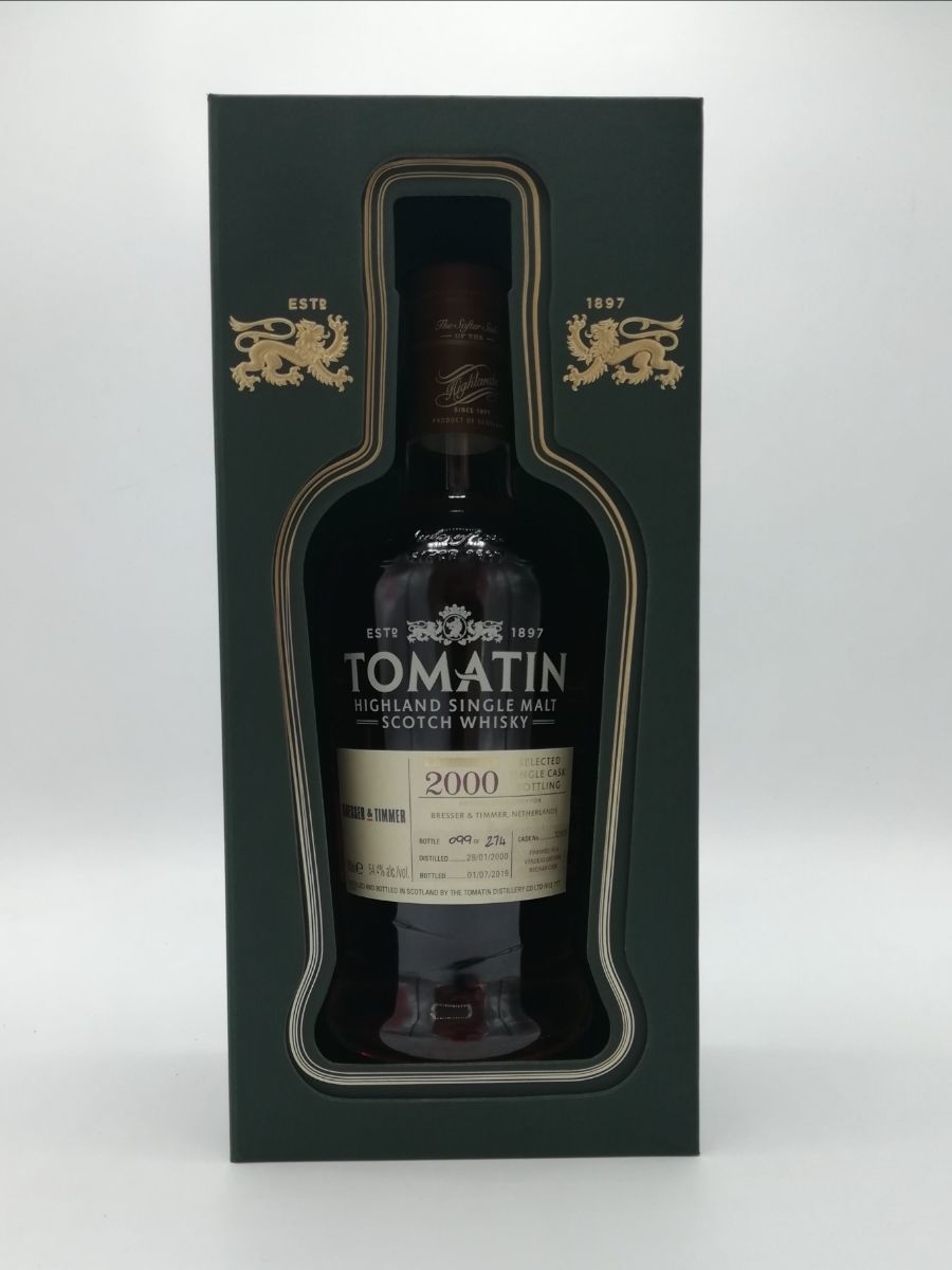 Whisky Tomatin Single Cask 2000 0,70 ltr 54,4%