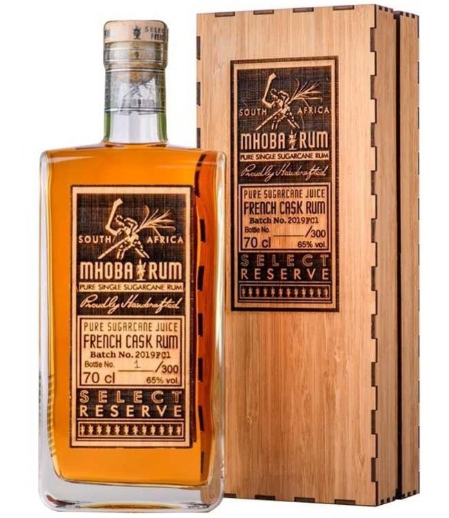 Rum Mhoba Select Reserve French Cask 0,70 ltr 65%