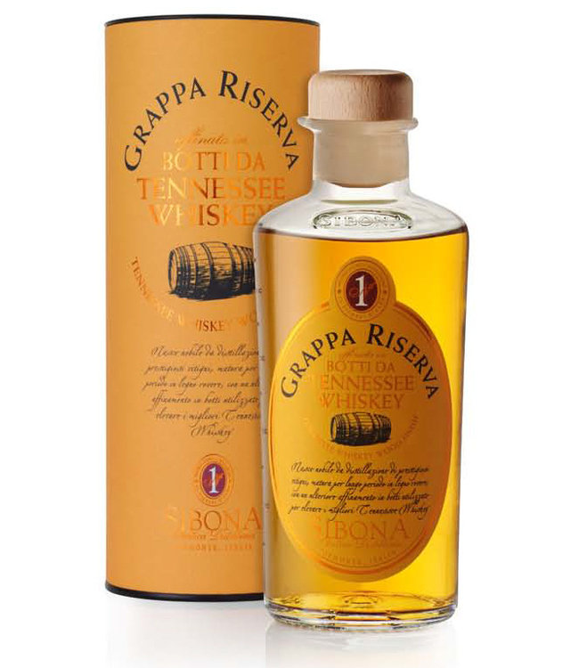 Grappa Sibona Riserva Tennessee 0,50 ltr 44%