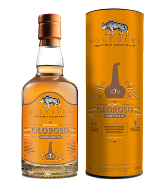 Wolfburn Wolfburn 7 Years Old Oloroso Cask 710 Bottled For The Netherlands 0,70 ltr 51,4%