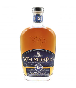 Whistlepig WhistlePig Vermont Estate Rye 15 Years Old 0,70 ltr 46%