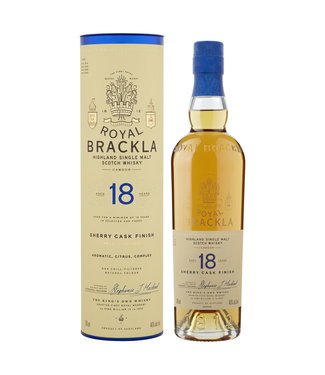 Royal Brackla Royal Brackla 18 Years Old 0,70 ltr 46%