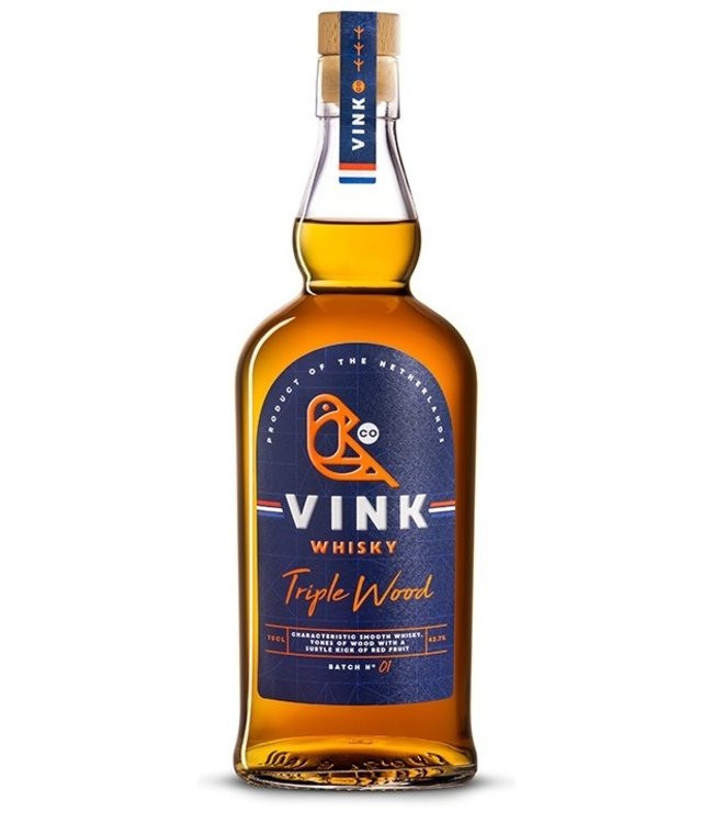 Vink Triple Wood Dutch Whisky 0,70 ltr 42,7%