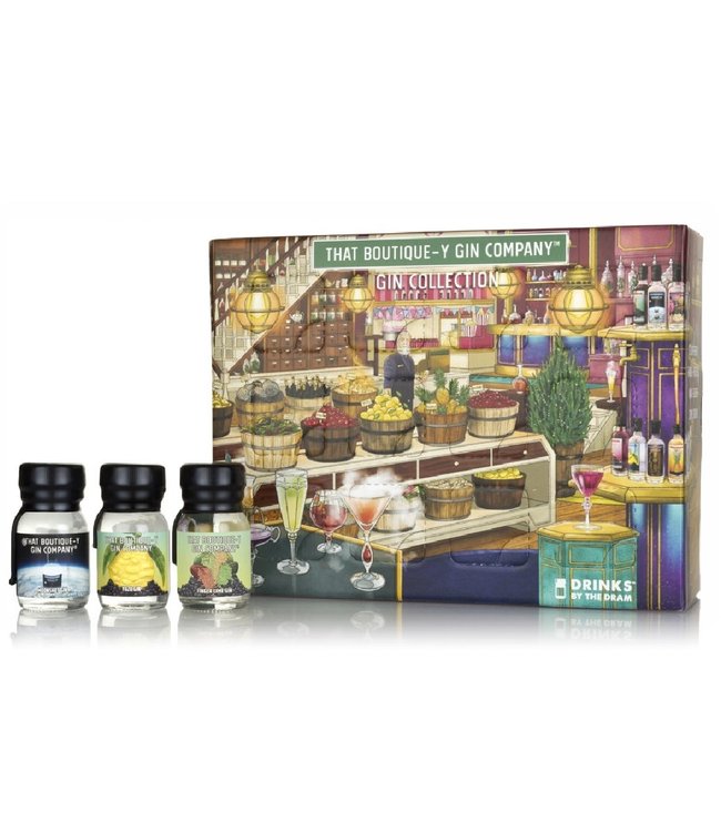 That Boutique-y 12 Gin Dram Set 12 x 0,03 ltr 46%