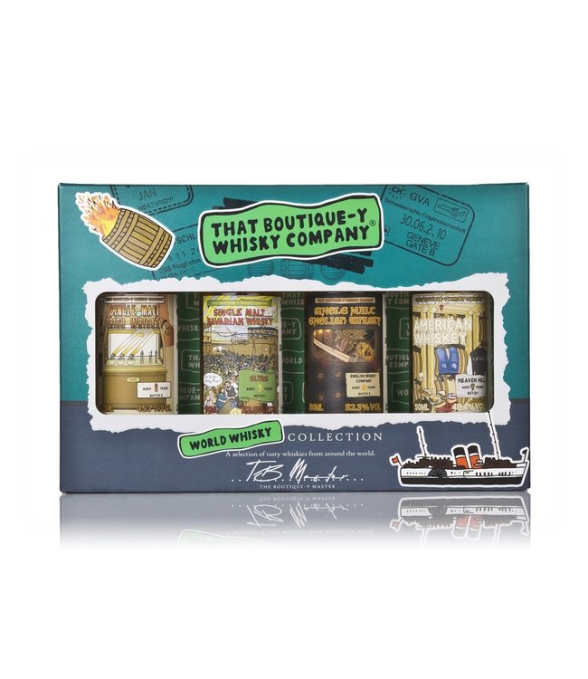 That Boutique-y World Whisky Set 4 x 0,05 ltr 49,7%