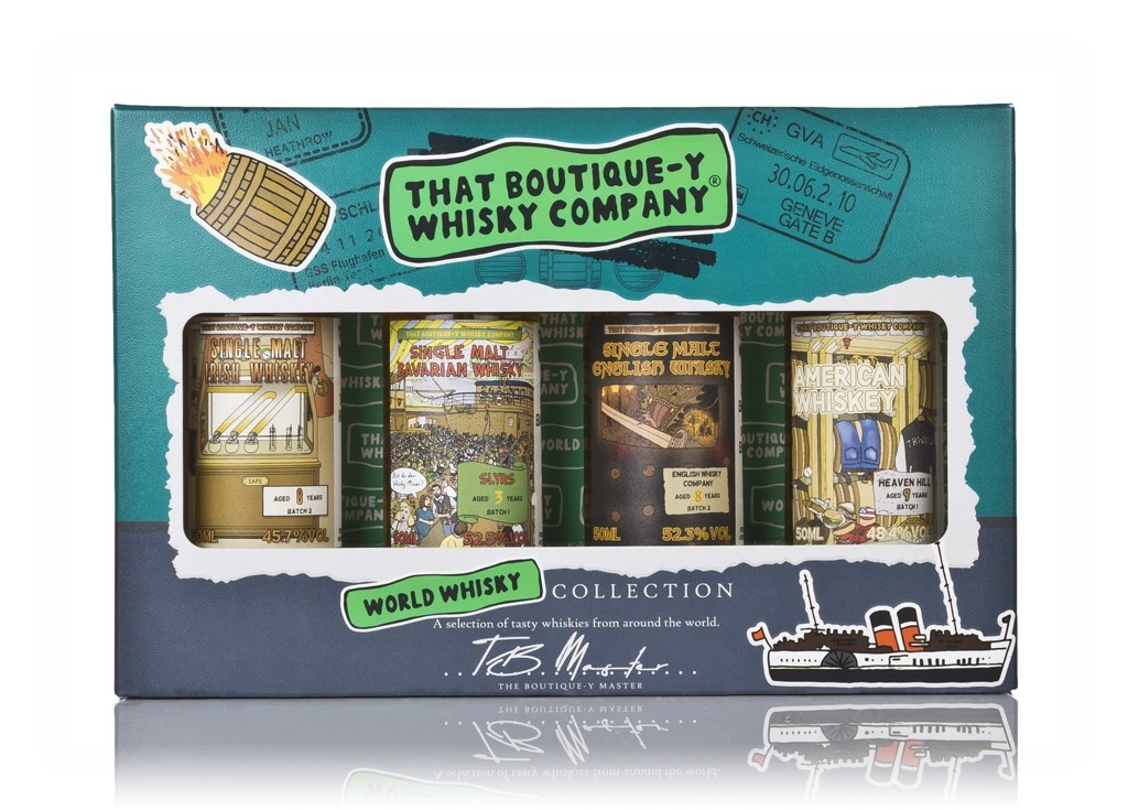That Boutique-y World Whisky Set 4 x 0,05 ltr 49,7% 42.66