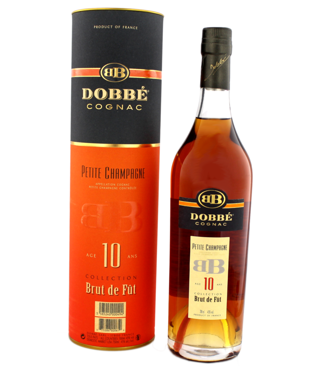 Dobbe Cognac Petite Champagne 10 Years Old 0,70 ltr 43%
