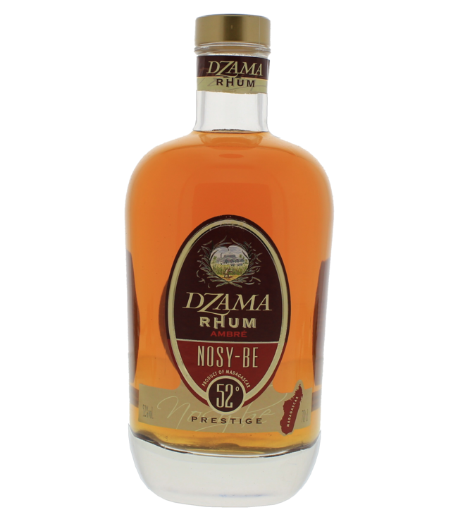 Dzama Nosy-Be Ambre Prestige 0,70 ltr 52%